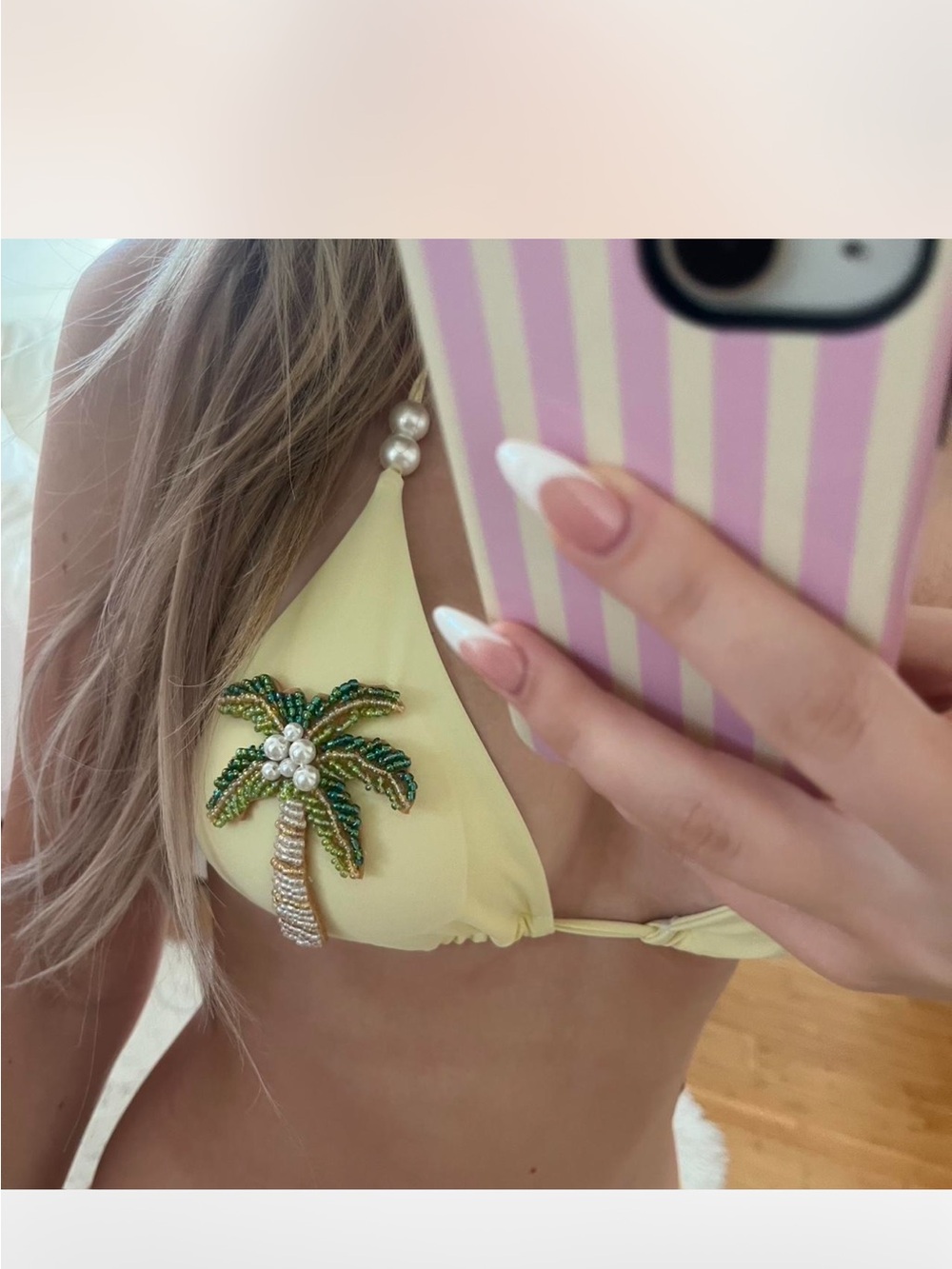 Bali beaded Palm tree bikini 🌴 - Picture 3 of 7